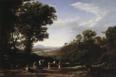 Táncoló falusiak, 1630-as évek vége (olaj, vászon)