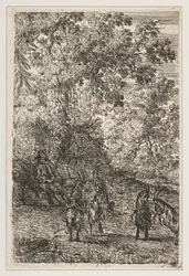 Négy kecske a The Goats bal oldalán, kb. 1630-33.