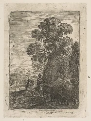 A pásztor és a pásztorlány, kb. 1630.