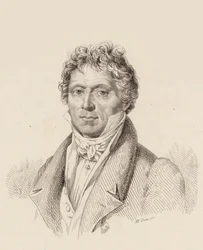 Anton Reicha zeneszerző portréja 1770-1836, 1837.