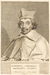 Alphonse du Plessis Richelieu, Lyon bíborosa