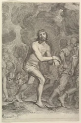 Katonák elvitték Krisztust A kálváriára való felemelkedés, 1659.