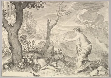 Adonis halála.