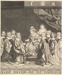 Frontispiece: The Royal Ordinances, kb. 1644.