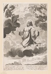 Paolai Szent Ferenc extázisban