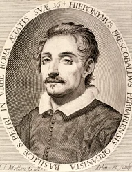 Girolamo Frescobaldi portréja (metszet)