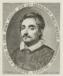 Girolamo Frescobaldi 1583-1643, 1634 zeneszerző portréja