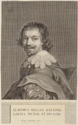 Claude Mellan önarcképe