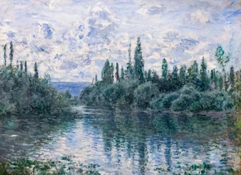 A Szajna karja Vetheuil közelében, kb. 1878 (olaj, vászon)