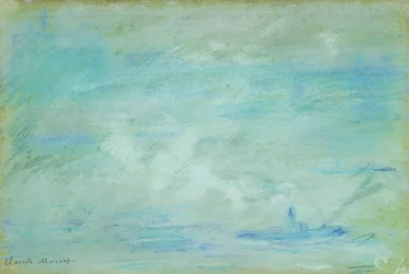 Hajó a Temzén, ködhatás; Hajó a Temzén, ködhatás, 1901