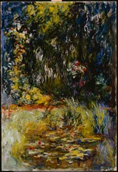 Egy tó sarka tavirózsákkal, 1918