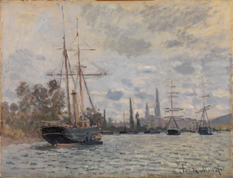 A Szajna Rouen közelében