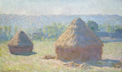 Szénakazlak, nyár vége