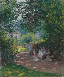 A Monceau Parkban, 1878