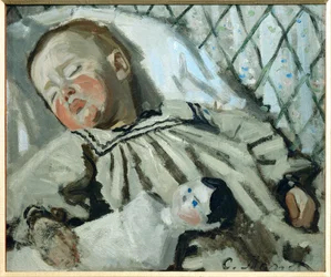 Jean Monet endormi (olaj, vászon)