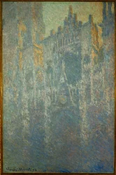 La Cathedrale de Rouen, köd (olaj, vászon)