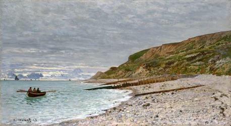 A Pointe de la Hève, Sainte-Adresse, 1864