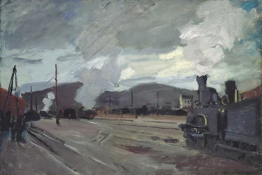 Argenteuil állomás, 1872.