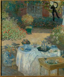 Ebéd Monet kertjében, Argenteuil-ben