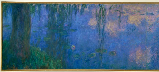 Les Nympheas: le matin aux saules (olaj, vászon)
