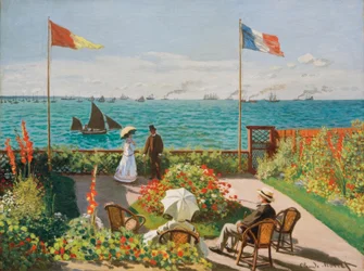 A Sainte-Adresse terasz 1840-1926.