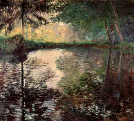 Tó Montgeronban, 1876.