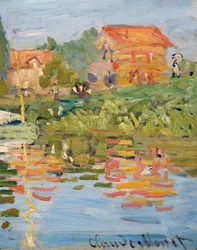 Regatták Argenteuilban, 1872 körül (olaj, vászon) (részlet)