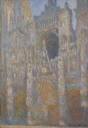 Rouen-i székesegyház, homlokzat, 1892-94 körül