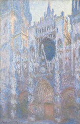 Rouen-i katedrális, nyugati homlokzat, 1894.