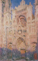 A roueni katedrális naplementekor, 1892-1894