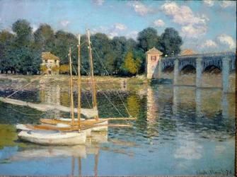 Az Argenteuil híd (olaj, vászon