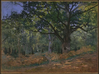 A Bodmer-tölgy, Fontainebleau-erdő, 1865