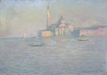 San Giorgio Maggiore templom, Velence (olaj, vászon)