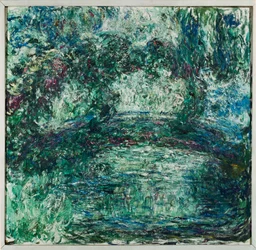 A giverny-i japán híd (olaj, vászon)