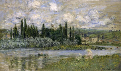 Vétheuil látképe