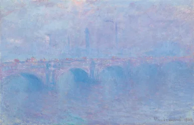 Waterloo híd, effet de brouillard