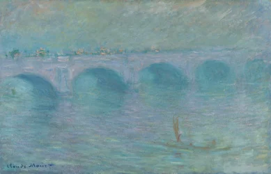 Waterloo híd a ködben, 1903