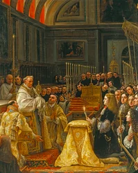 A Sagrada Forma imádása II. Károly spanyol király által