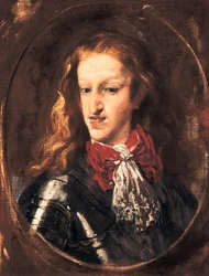 II. Károly (1661-1700), Spanyolország királyának portréja. Claudio Coello (1642-1693) festménye