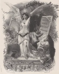 Kortárs művészek, kb. 1847.