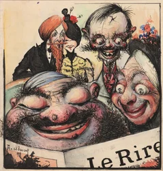 A Le Rire magazin borítóterve, 1896.
