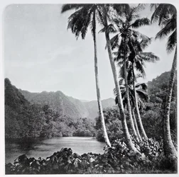 Hitiaa Lake, Tahitiből, Londonban, 1882