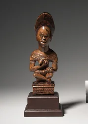 Anya-gyermek figura, az 1800-as évek közepétől a végéig