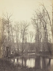 Etang et Fermiere medence és gazda felesége, c. 1865.