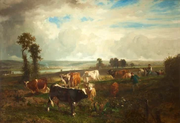 Tájkép, Les Hauteurs de Suresnes, 1856