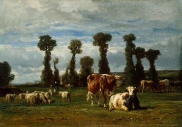 Legelő Normandiában, 1852.