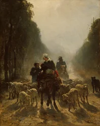 Út a piac felé, 185859.
