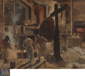 The Steelworks (olaj, vászon)