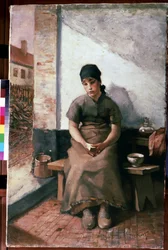 ""Egy cselédlány reggelije" (A maidservant