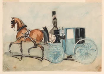 A Blue Brougham